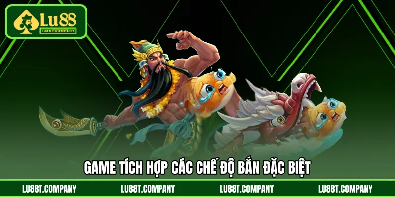 Game tích hợp các chế độ bắn đặc biệt