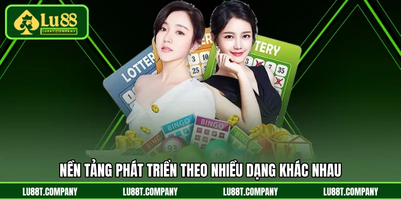 Nền tảng phát triển theo nhiều dạng khác nhau
